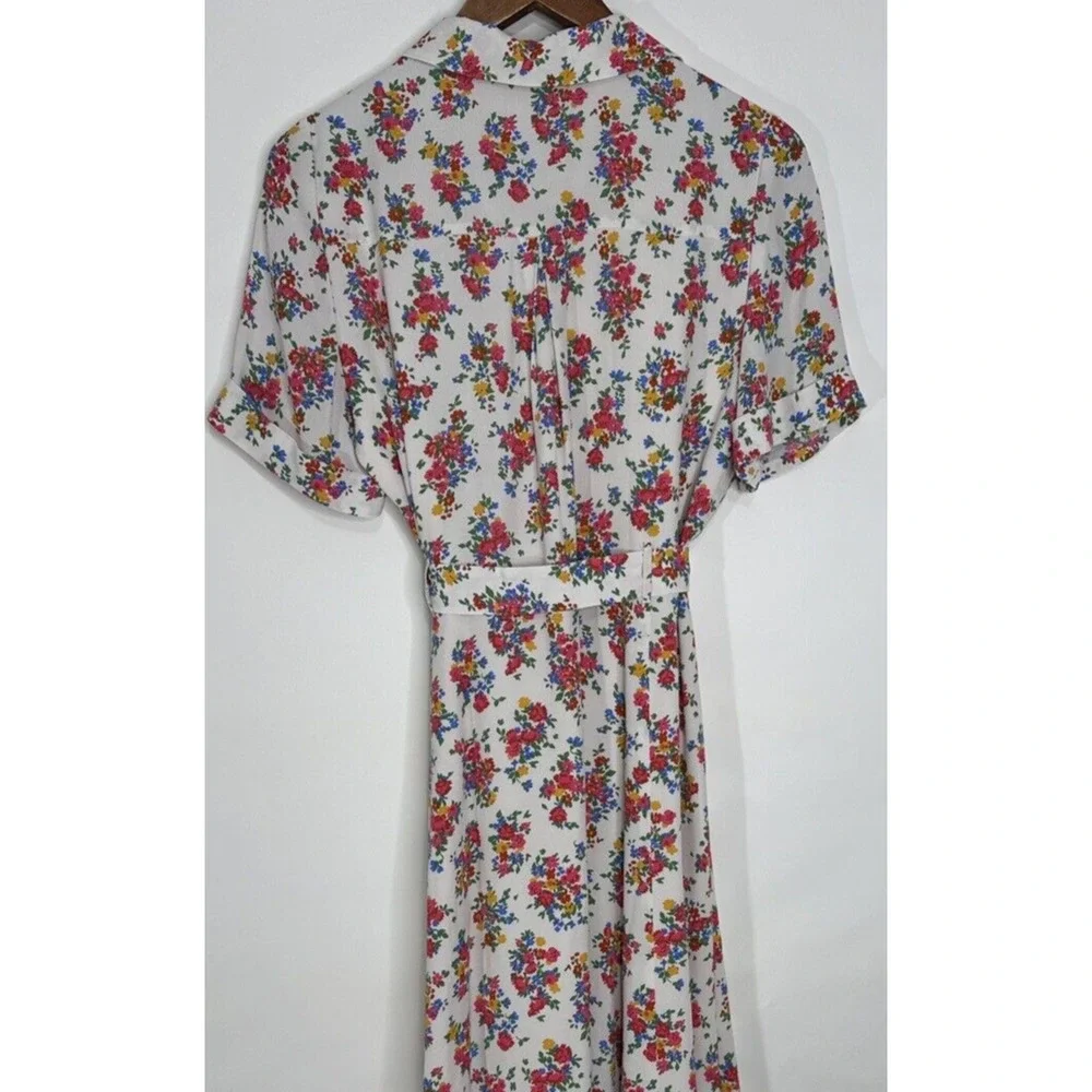 SEZANE ADÈLE DRESS JARDIN SECRET SIZE 38 US 6 - Picture 11 of 16